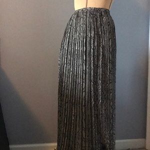 Snakeskin Michael Kors Maxi Skirt